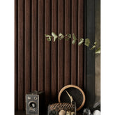 Vox Wall Panel Linerio M-Line 265 x 12.2 x 1.2cm - Chocolate